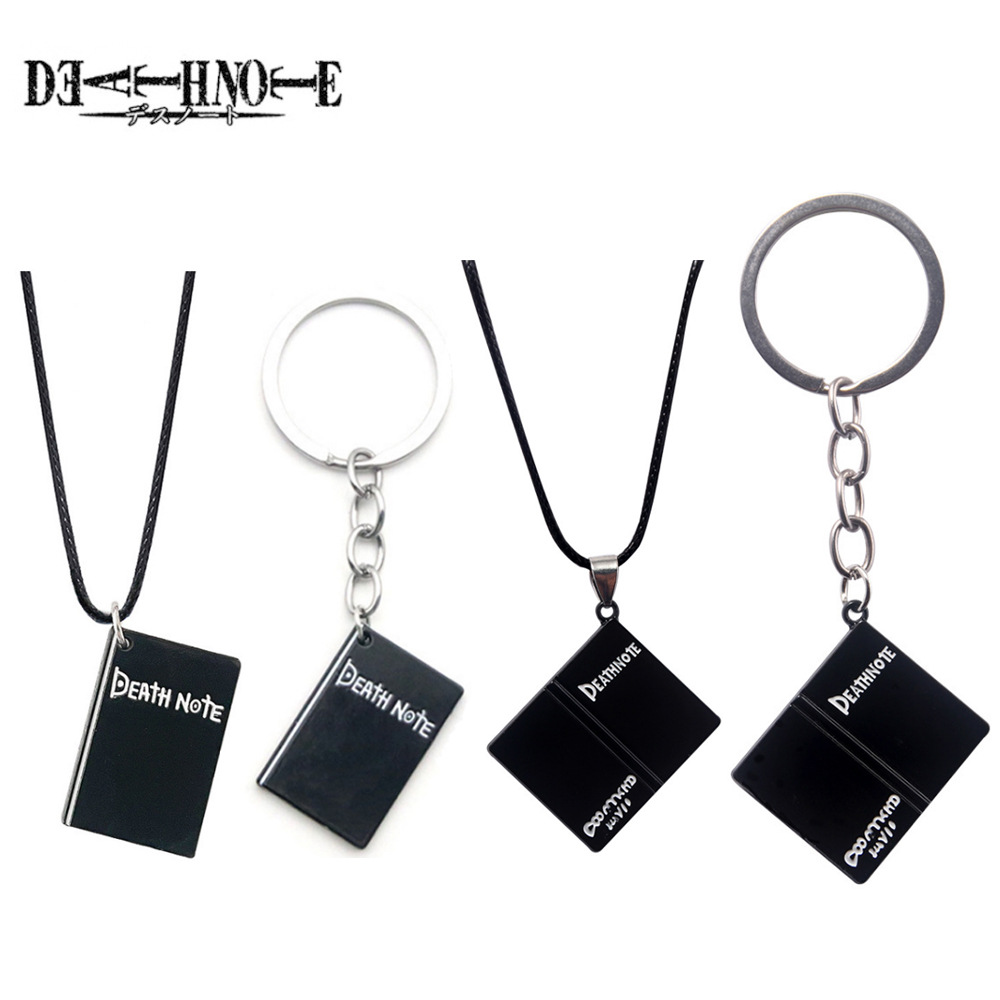 Death Note Replica - Anime Death Note gantungan kunci liontin
