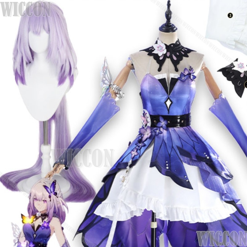 Anime Cosplay Plus Size - Gaun Cosplay Castorice Game Honkai: Star