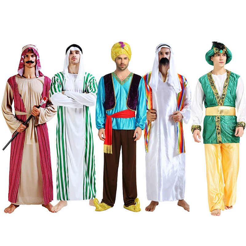 Anime Cosplay India - Kostum Pria Cosplay Lampu Aladdin Genie