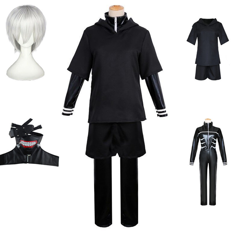 Anime Cosplay Tokyo Ghoul - Kostum Anime Tokyo Ghoul Ken Kaneki