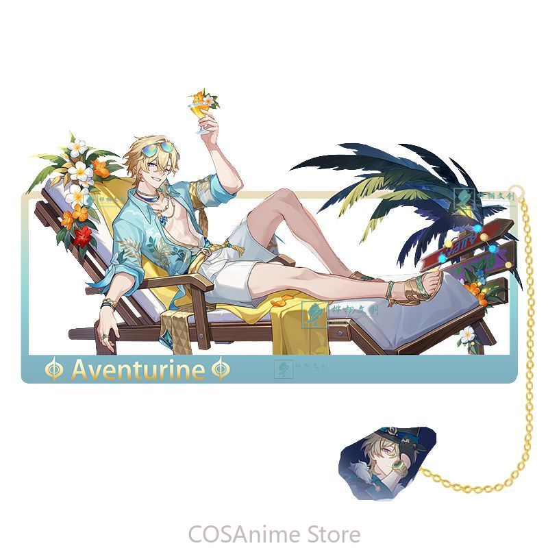 Anime Cosplay Robin - Game Honkai: Star Rail Aventurine: Playful
