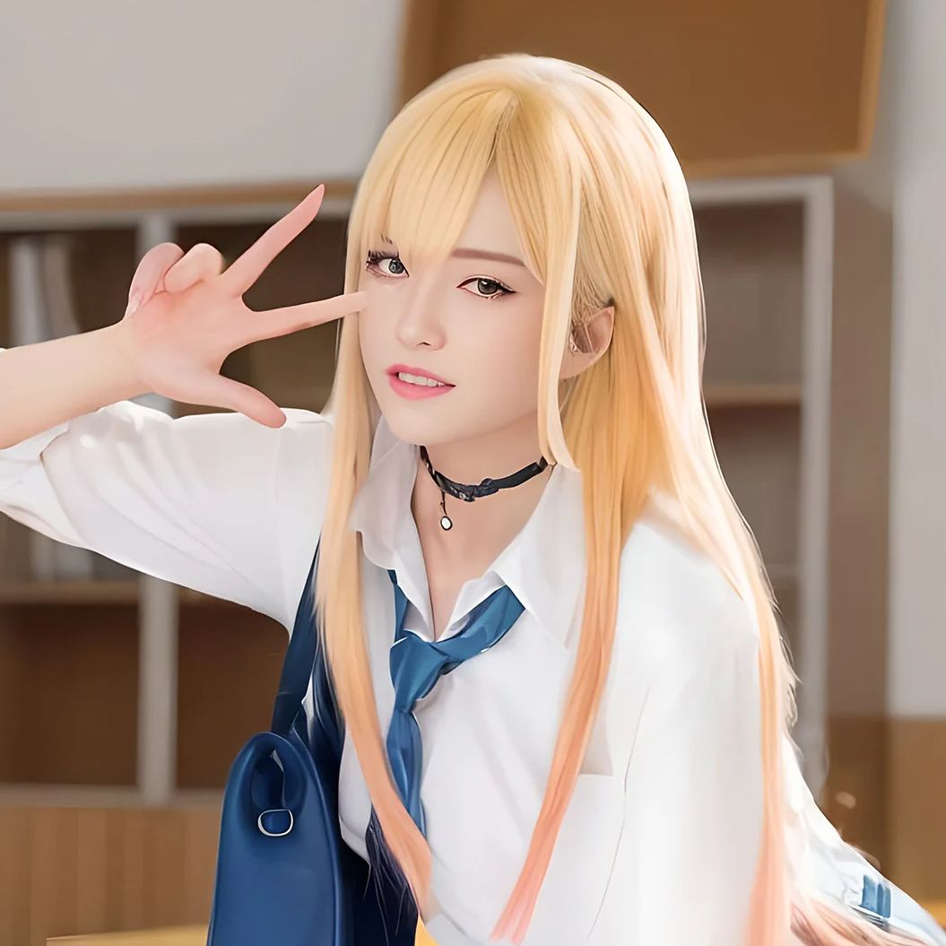 Anime Cosplay Girlfriend - Wig Cosplay Anime My Dress-Up Darling