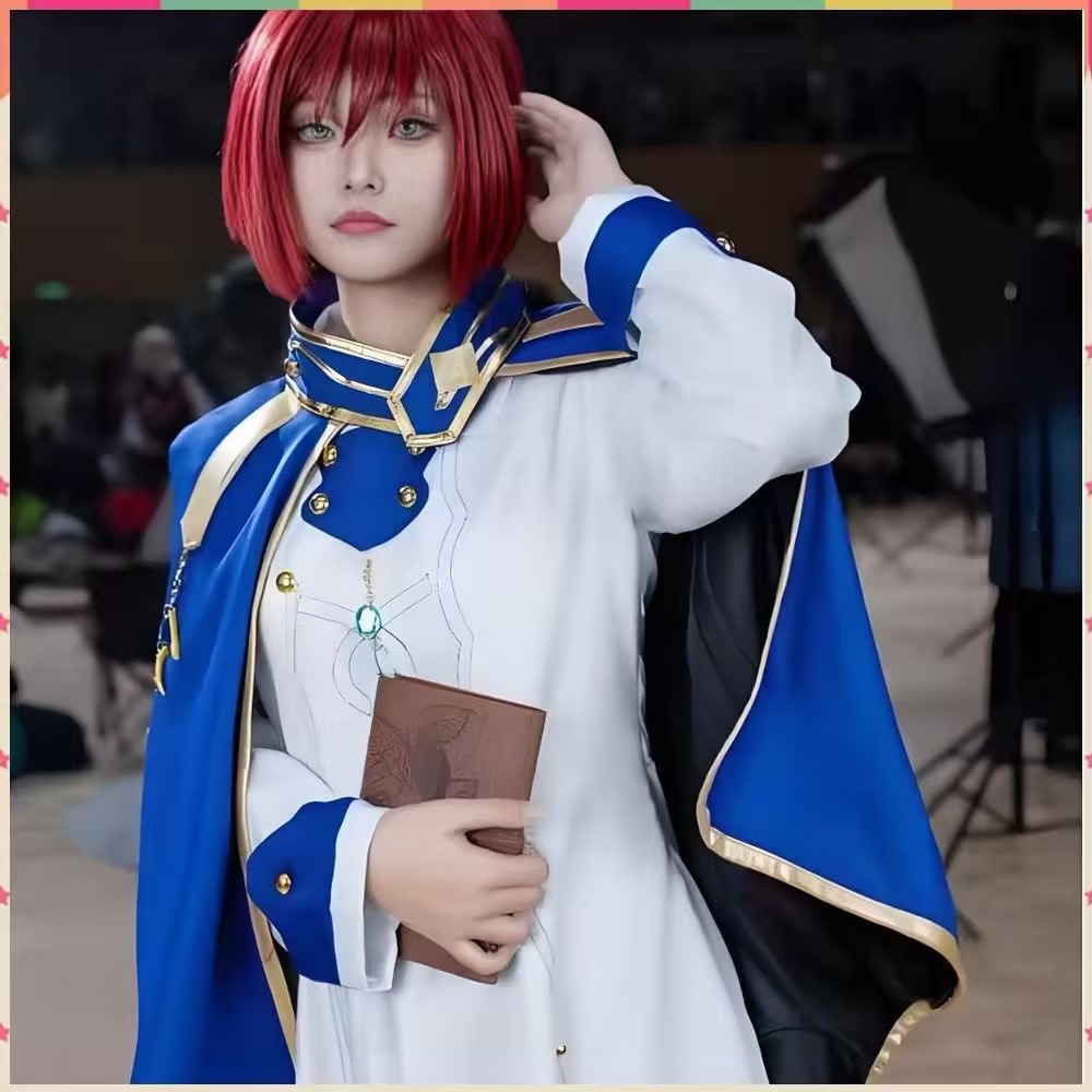 Anime Cosplay With Red Hair - Kostum Cosplay Shirayuki Anime Putri Salju