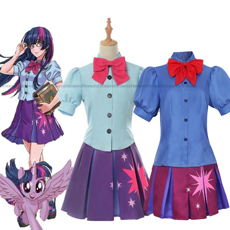 Anime Cosplay Little Girl - Setelan Cosplay anak-anak perempuan, kostum Wig