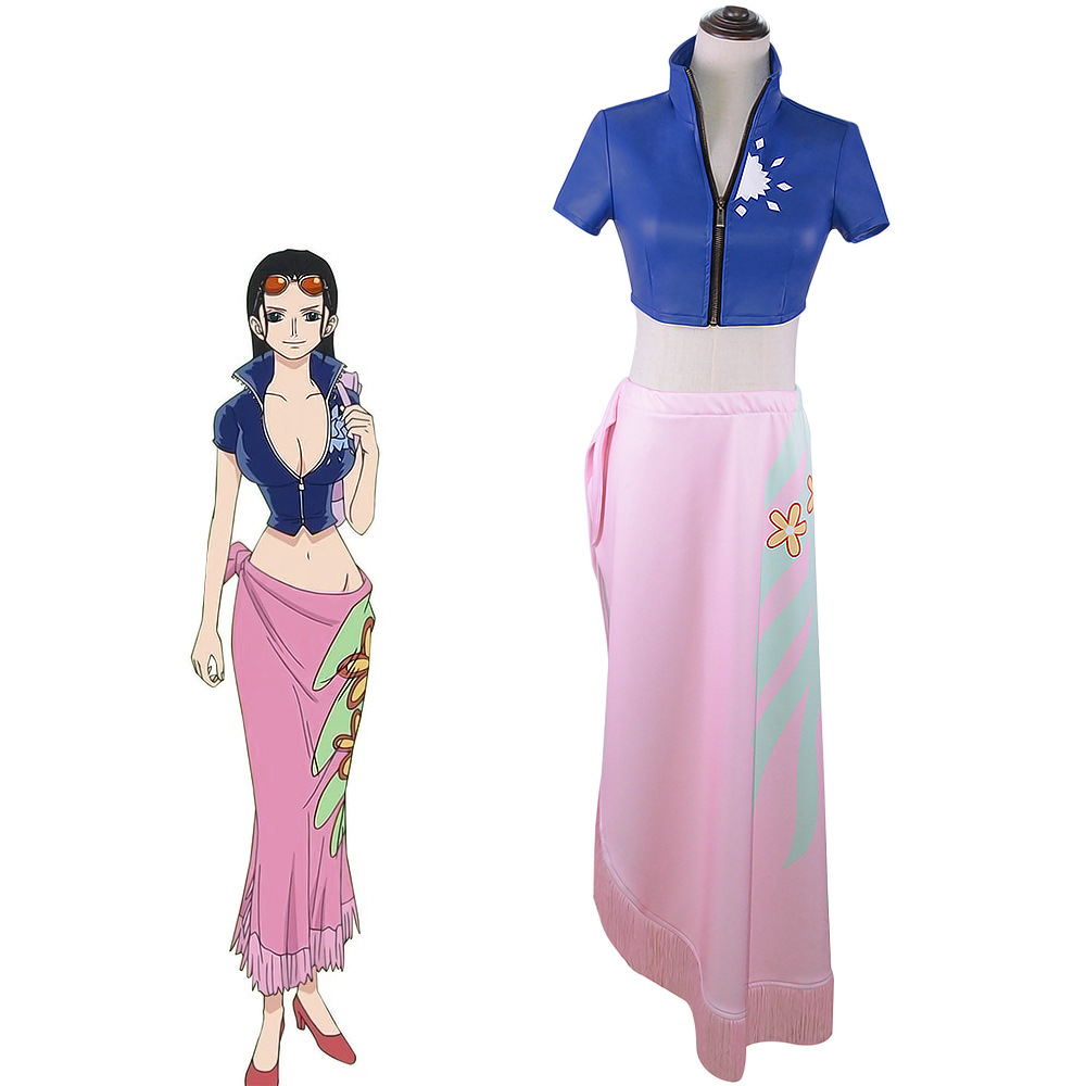 Anime Cosplay Robin - Kostum Cosplay Anime One Piece Nico