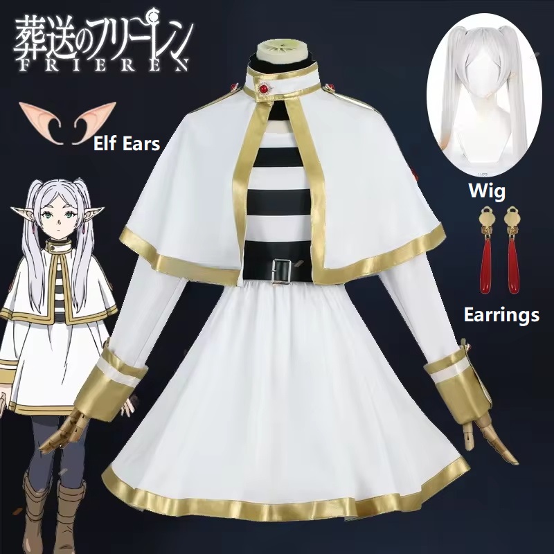 Violet Evergarden Dress - Sousou No Frieren kostum Cosplay sepatu