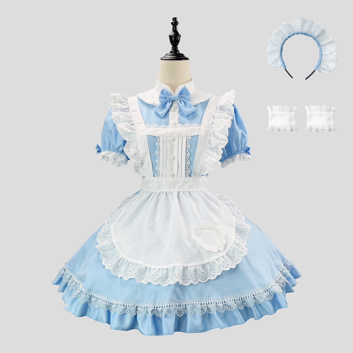 Anime Cosplay Plus Size - Kostum Pelayan Lolita Lucu dan Cantik