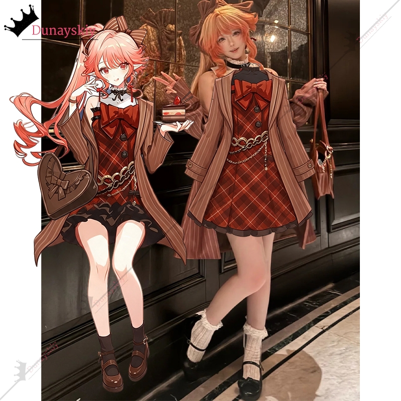 Anime Cosplay Plus Size - Kostum Cosplay Chocolate Lover Shino Haruka