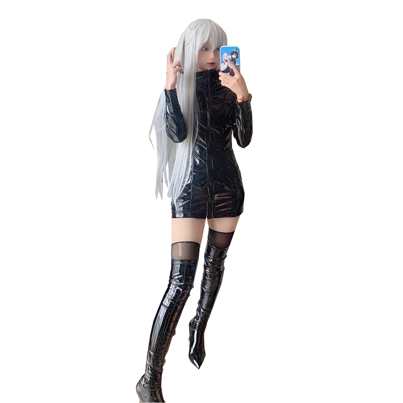 Anime Cosplay Gojo - Kostum Cosplay Anime Wanita Kostum Gojo