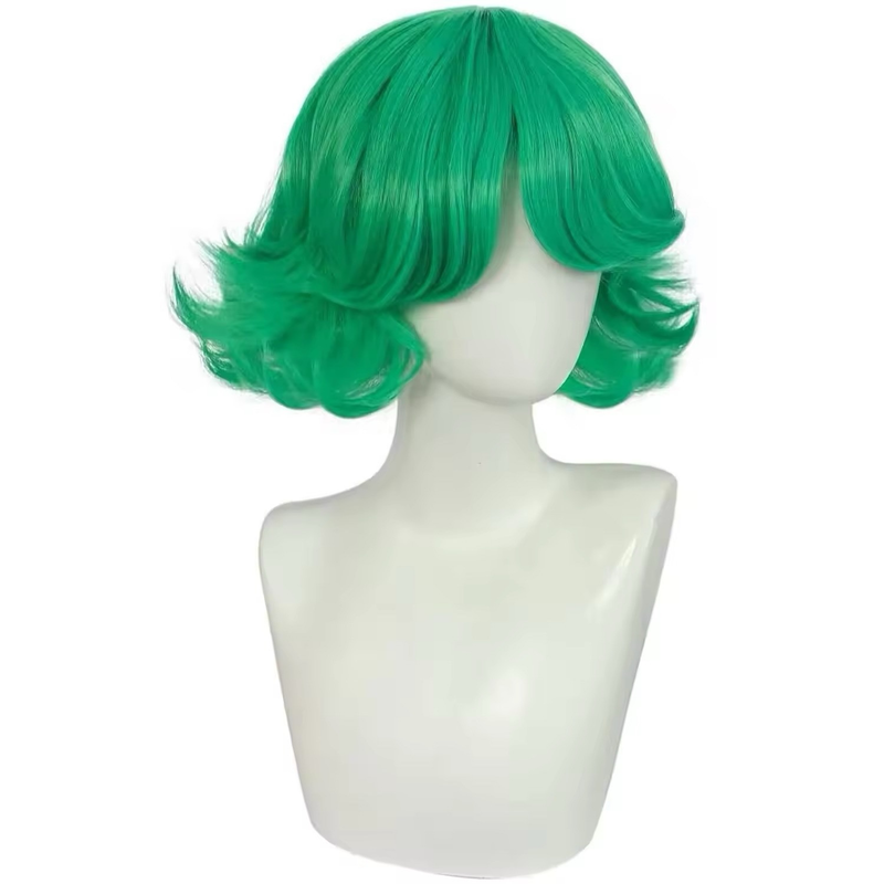 Anime Cosplay One Punch Man - Kostum Wig Cosplay Tatsumaki dari Anime