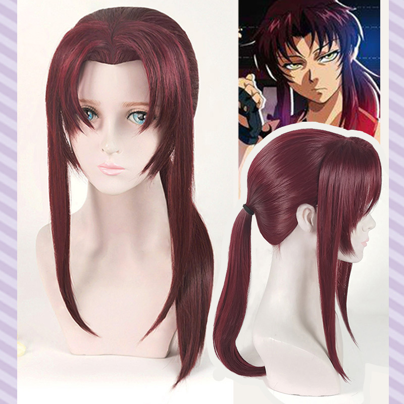 Anime Cosplay With Red Hair - Wig Cosplay Rebecca Revy Laguna Hitam