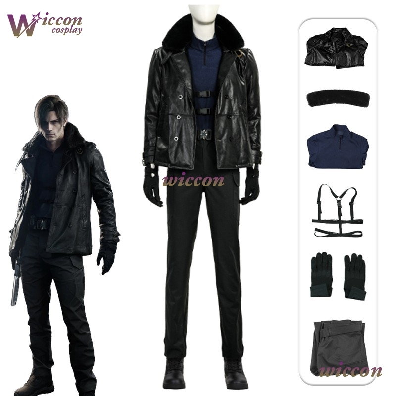 Anime Cosplay Female - Kostum Cosplay Leon·S·Kennedy dari Resident Evil,
