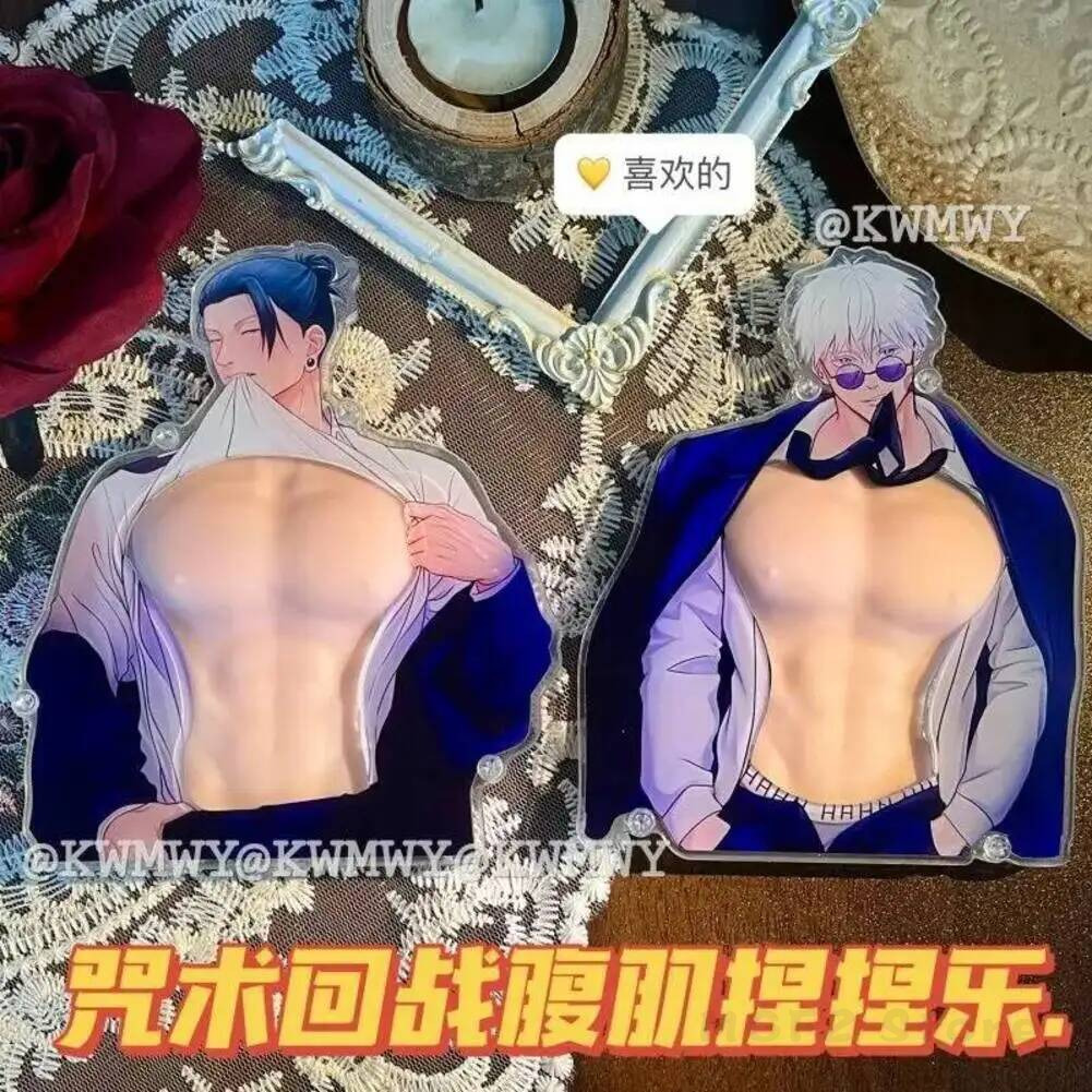Anime Cosplay Gojo - BARU 2026 Model Ornamen Stand Akrilik