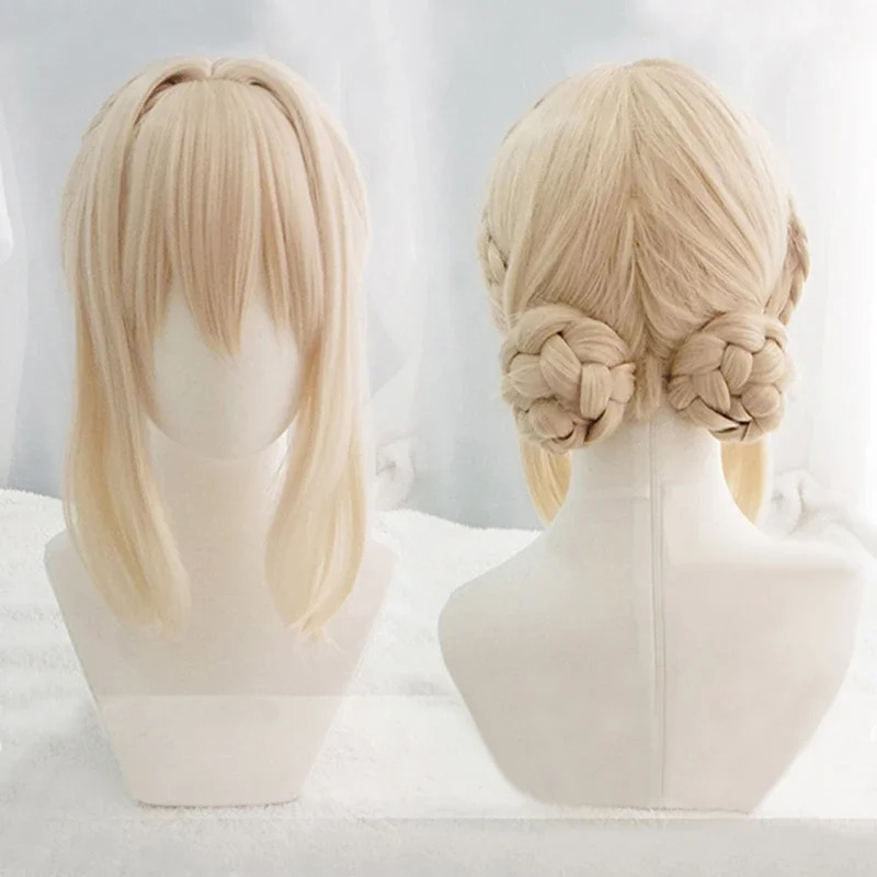 Violet Evergarden Dress - 2026 Violet Evergarden Kostum Cosplay Rambut