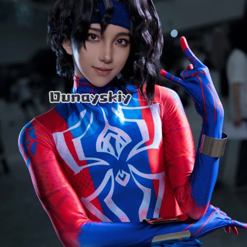 Anime Cosplay India - Kostum Zentai Cosplay Spider-Man India untuk
