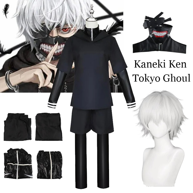 Anime Cosplay Tokyo Ghoul - Seragam Kostum Cosplay Anime Tokyo Ghoul