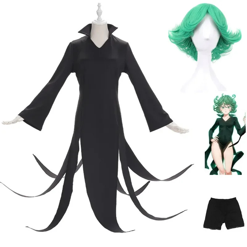 Anime Cosplay One Punch Man - Kostum Cosplay Anime Terrible Tornado Senritsu