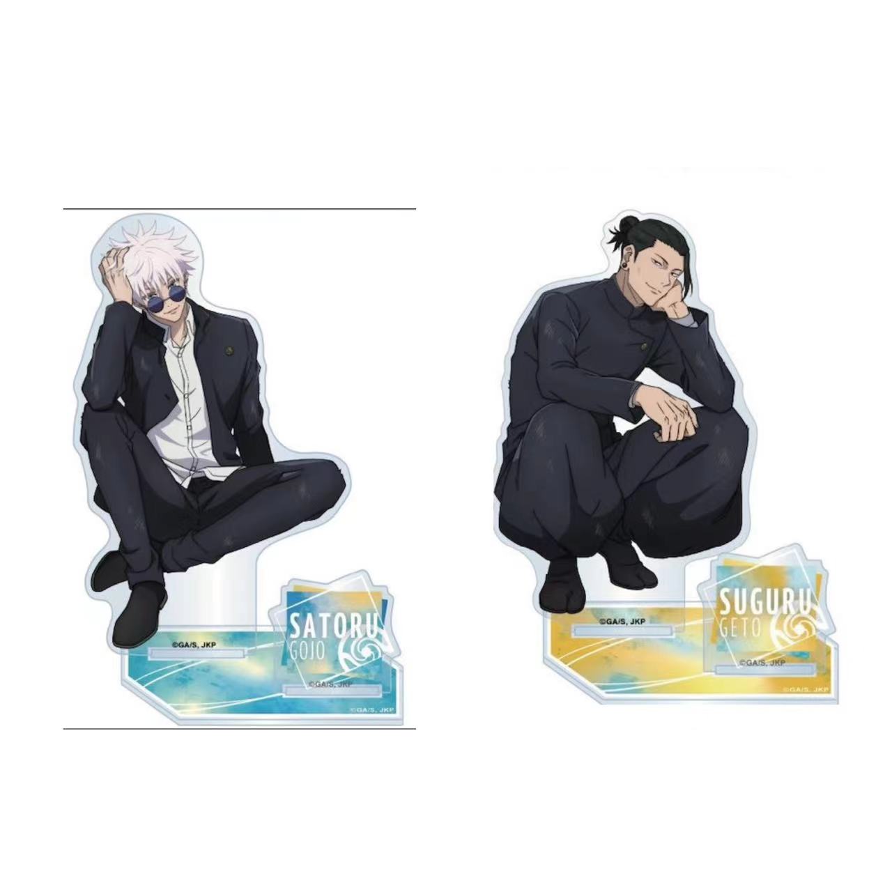 Anime Cosplay Gojo - Boneka berdiri akrilik Game 2 Anime