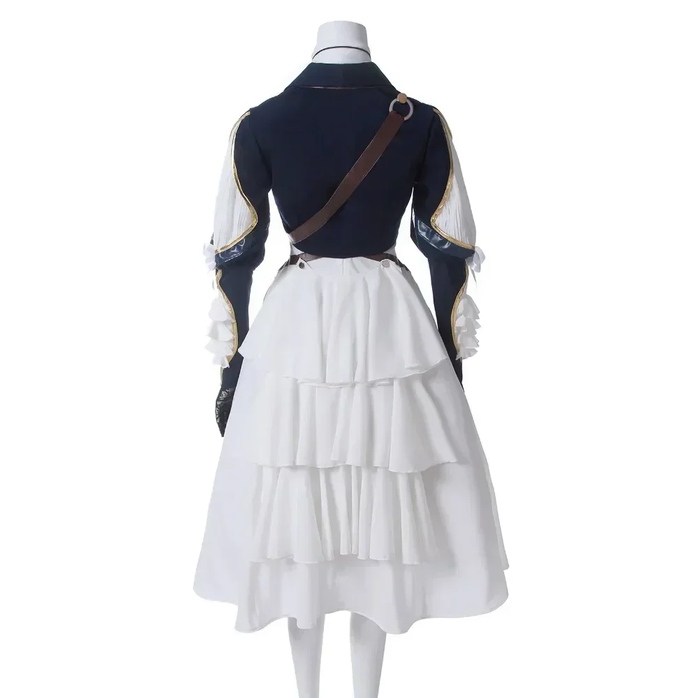 Kostum Cosplay Violet Evergard - Violet Evergarden Dress ulasan dan harga