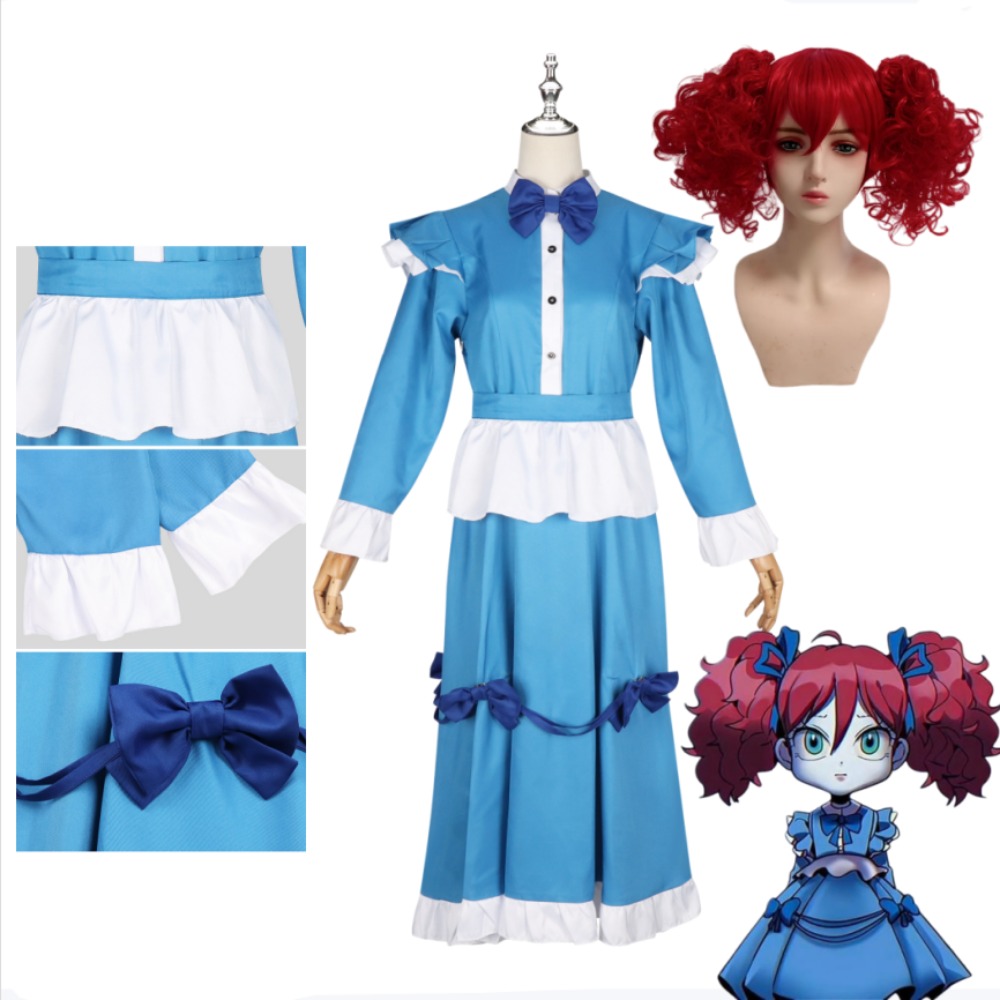 Kostum Cosplay Rambut Merah Po - Anime Cosplay With Red Hair ulasan dan harga