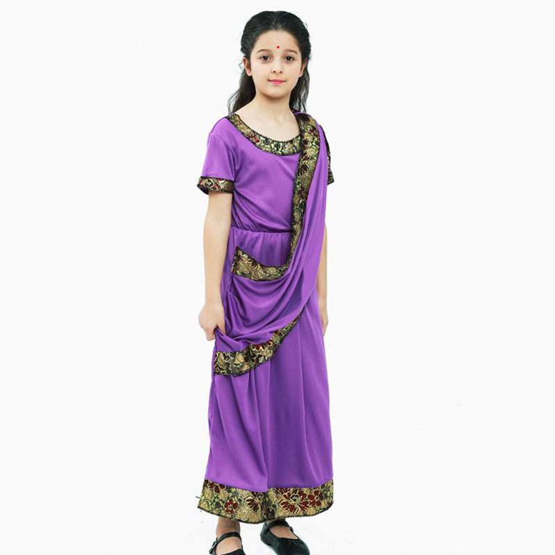 Pakaian Tradisional India Sari - Anime Cosplay India ulasan dan harga