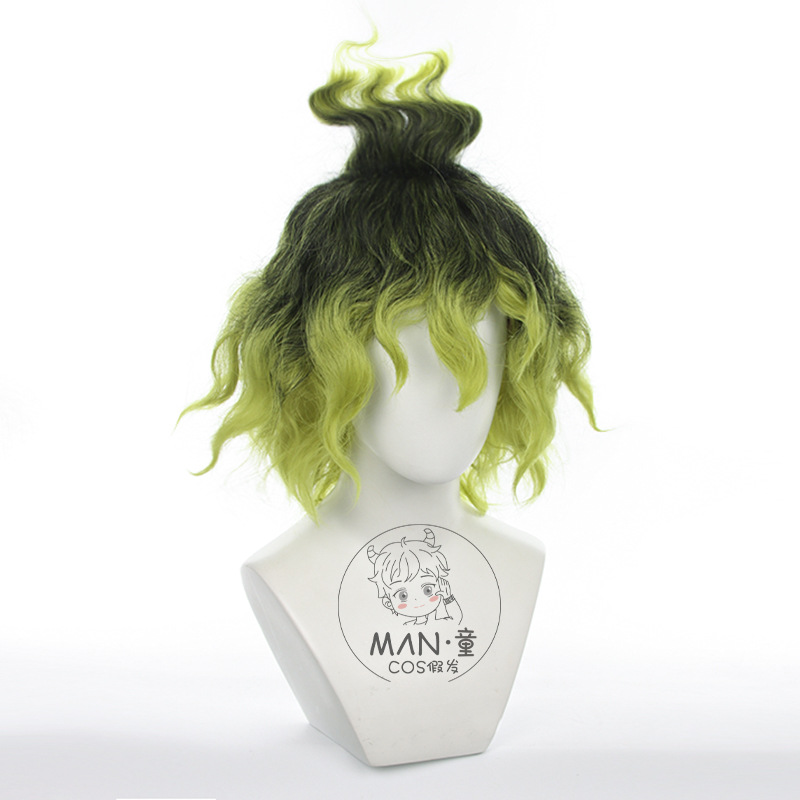 Wig Cosplay Mignon Gyutaro Ram - Anime Cosplay Male Easy ulasan dan harga