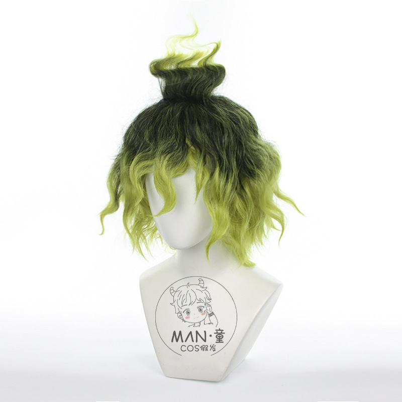 Wig Cosplay Mignon Gyutaro Ram - Anime Cosplay Male Easy ulasan dan harga