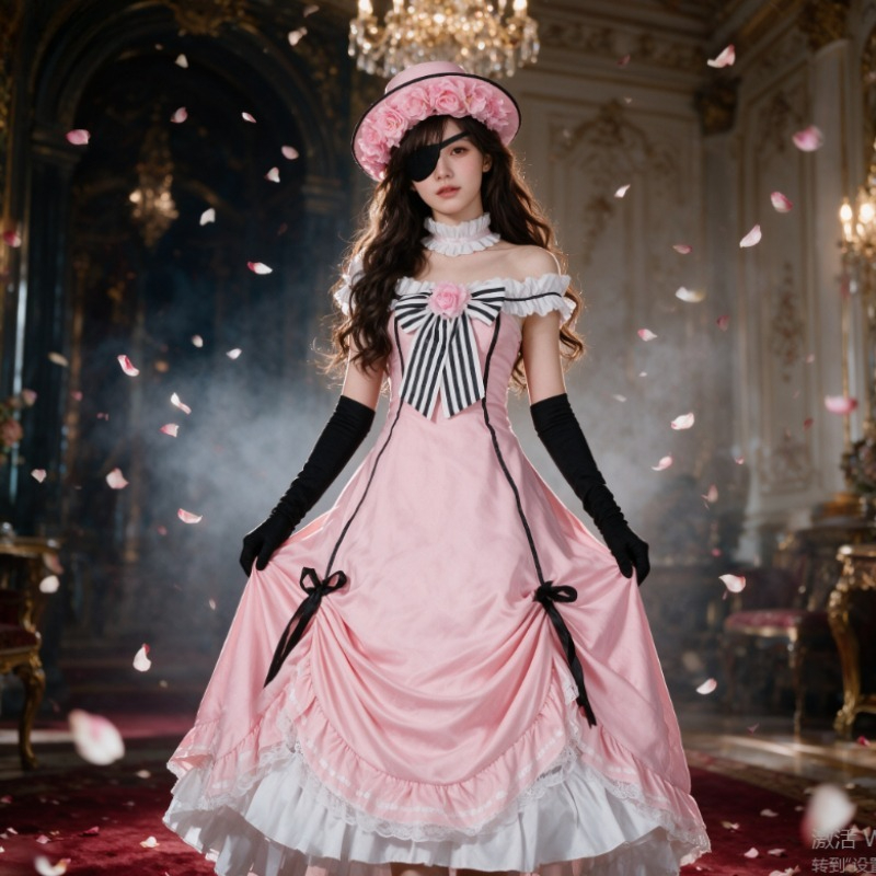 Ciel Phantomhive Kostum Cospla - Anime Cosplay Robin ulasan dan harga