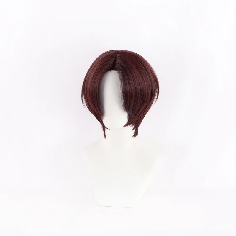 Hayato Suo Wig Cosplay Anime,  - Anime Cosplay With Red Hair ulasan dan harga