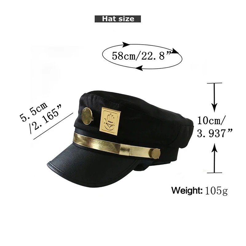 Topi Cosplay Anime JoJos Bizar - Jojo Bizarre Hat ulasan dan harga