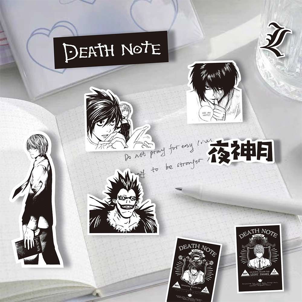 10/30/65 Buah Stiker Anime Hit - Death Note Replica ulasan dan harga