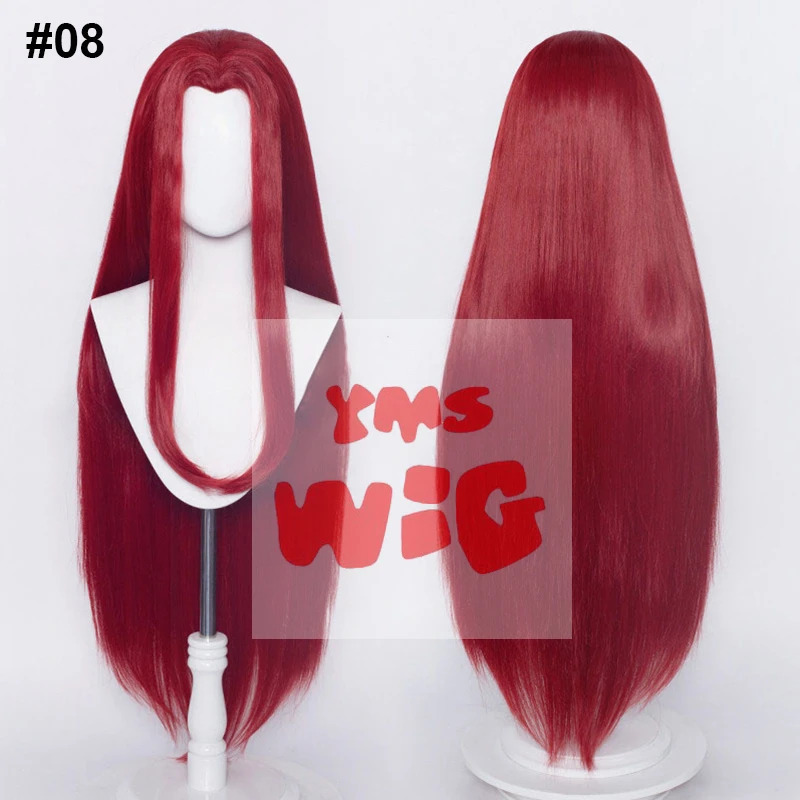 CyYMS WIG Rambut Sintetis Wig  - Anime Cosplay With Red Hair ulasan dan harga