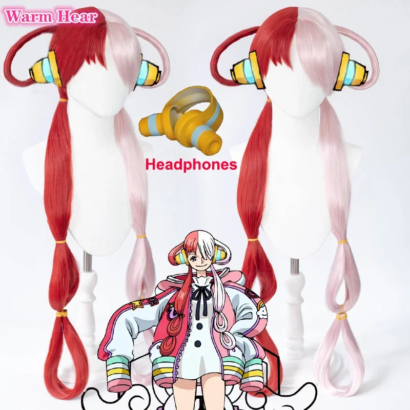 2026 Anime UTA Merah Merah Mud - Anime Cosplay With Red Hair ulasan dan harga