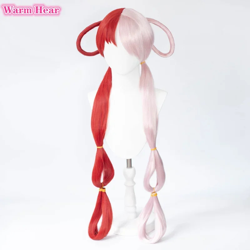 2026 Anime UTA Merah Merah Mud - Anime Cosplay With Red Hair ulasan dan harga