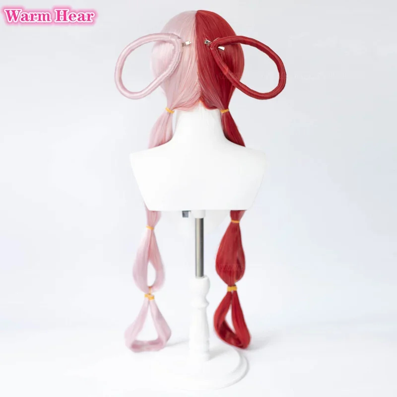 2026 Anime UTA Merah Merah Mud - Anime Cosplay With Red Hair ulasan dan harga