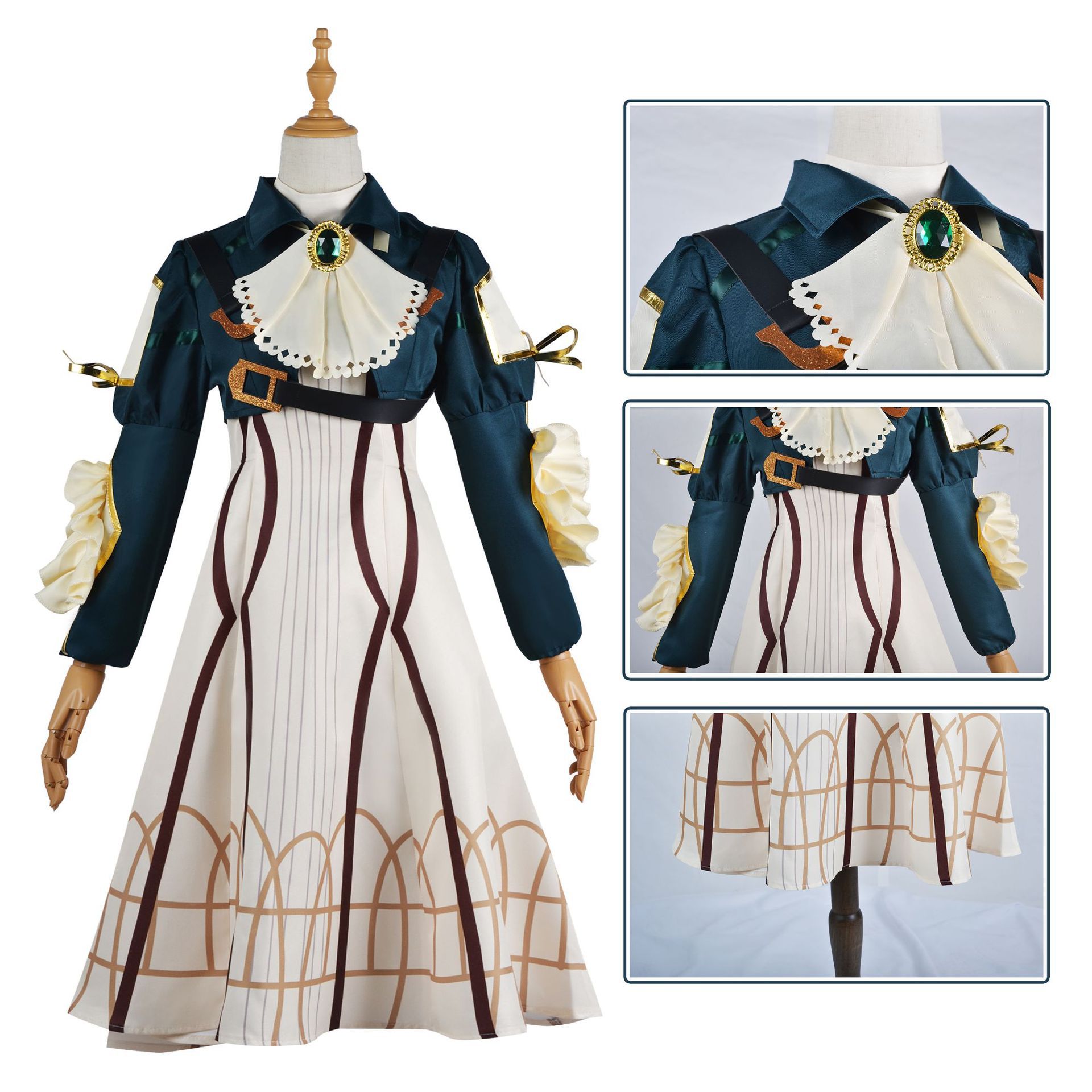 Kostum Cosplay Anime Violet Ev - Violet Evergarden Dress ulasan dan harga