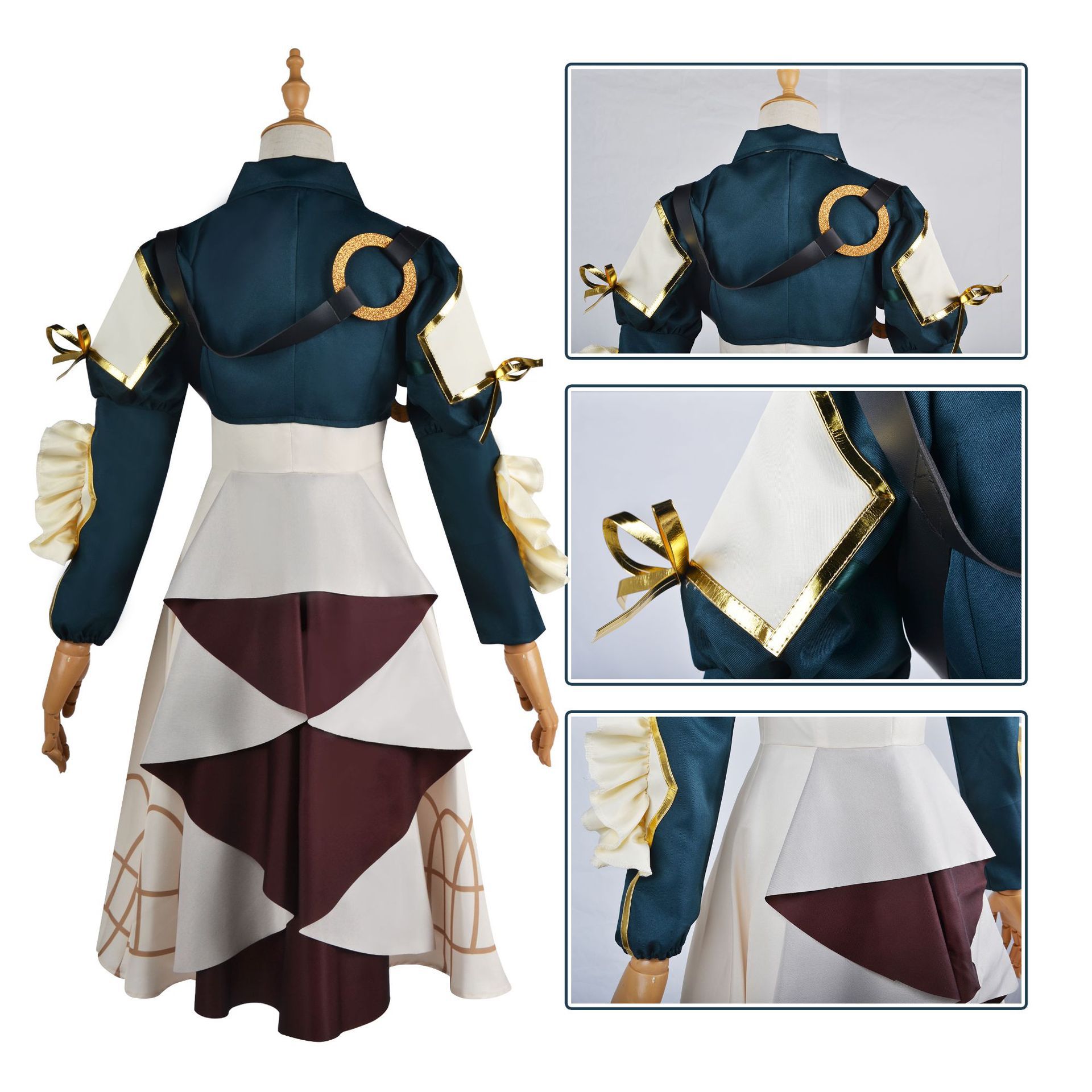 Kostum Cosplay Anime Violet Ev - Violet Evergarden Dress ulasan dan harga