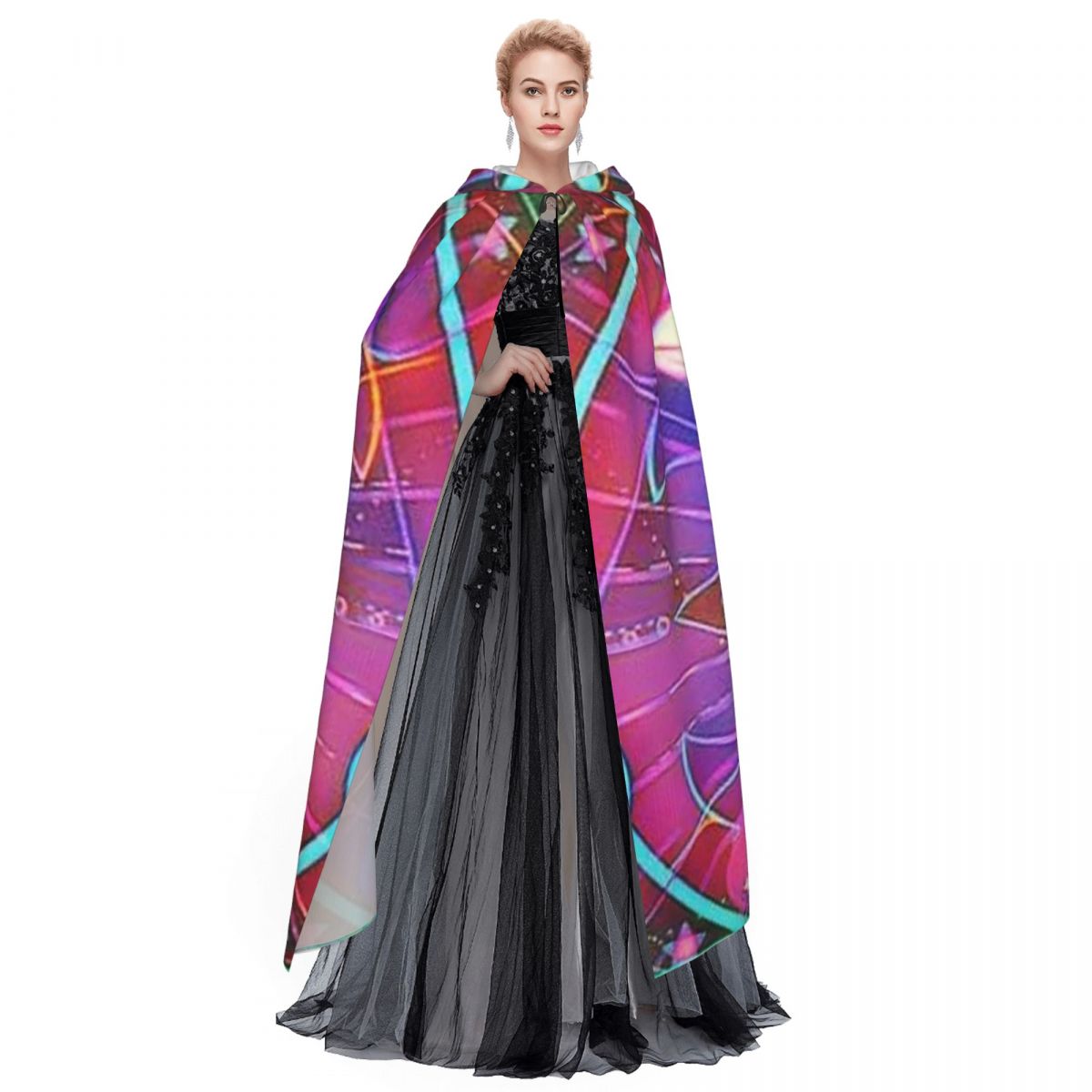 Jubah Panjang Bertudung Mandal - Anime Cosplay India ulasan dan harga