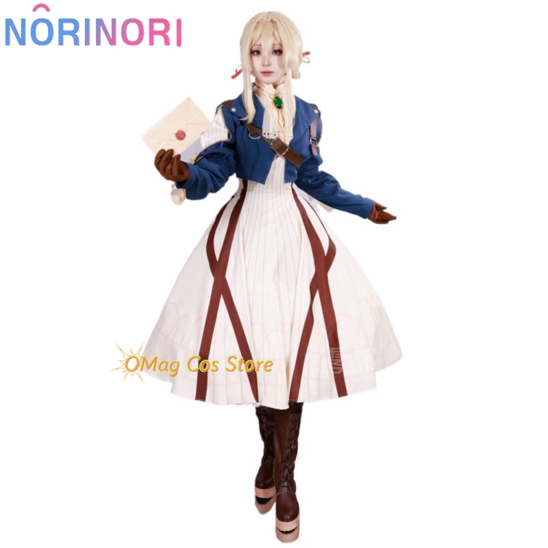 Kostum Halloween Kostum Violet - Violet Evergarden Dress ulasan dan harga