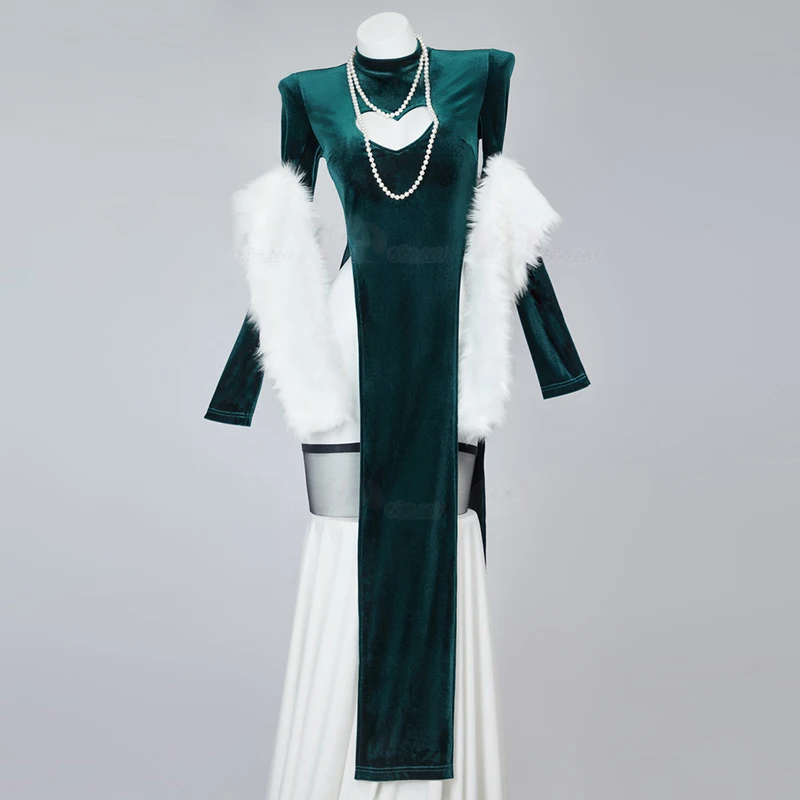 Gaun Cape Berbulu Beludru Seks - Anime Cosplay One Punch Man ulasan dan harga