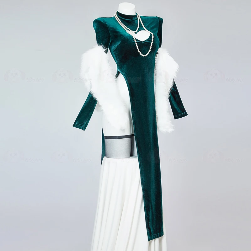 Gaun Cape Berbulu Beludru Seks - Anime Cosplay One Punch Man ulasan dan harga