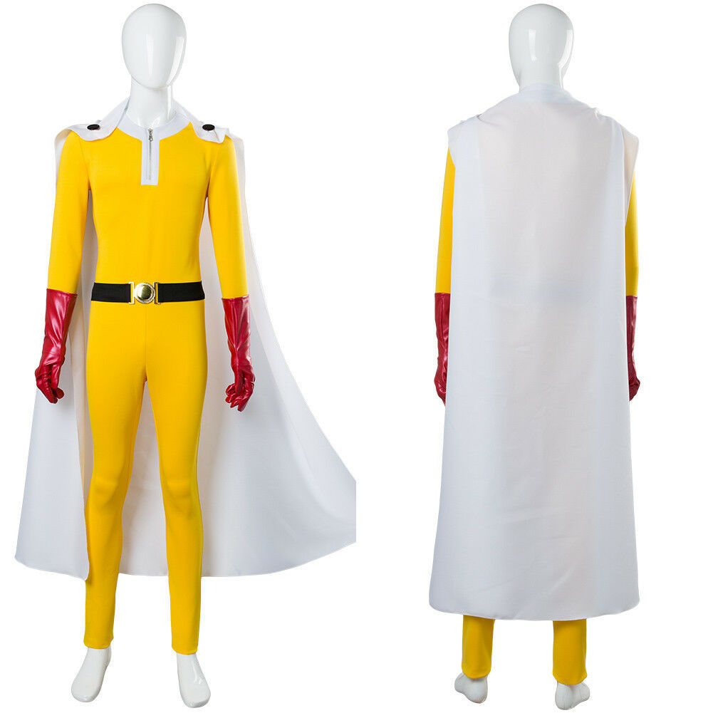 Kostum Cosplay One Punch Man S - Anime Cosplay One Punch Man ulasan dan harga