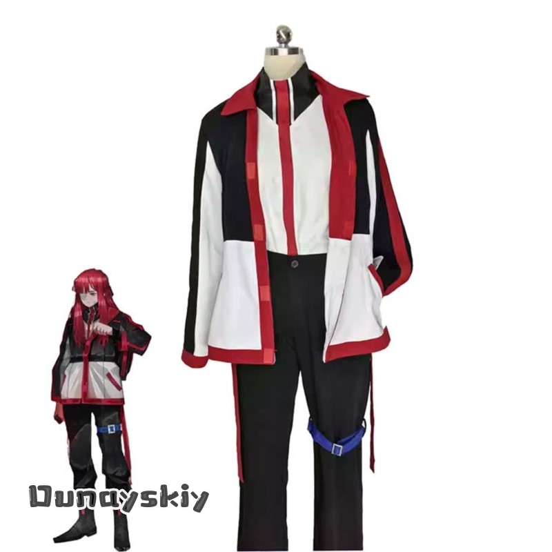 Kostum Cosplay Yuli Perusahaan - Anime Cosplay With Red Hair ulasan dan harga