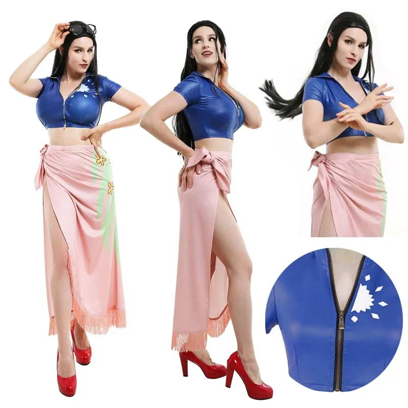 Nico Robin Kostum Cosplay Paka - Violet Evergarden Dress ulasan dan harga
