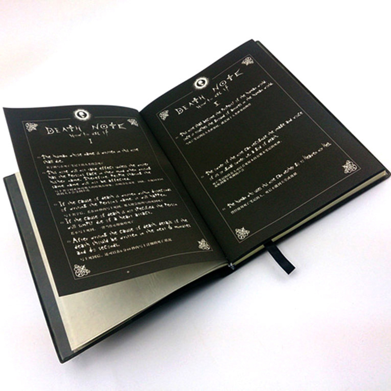 Anime Death Notebook Set jurna - Death Note Replica ulasan dan harga