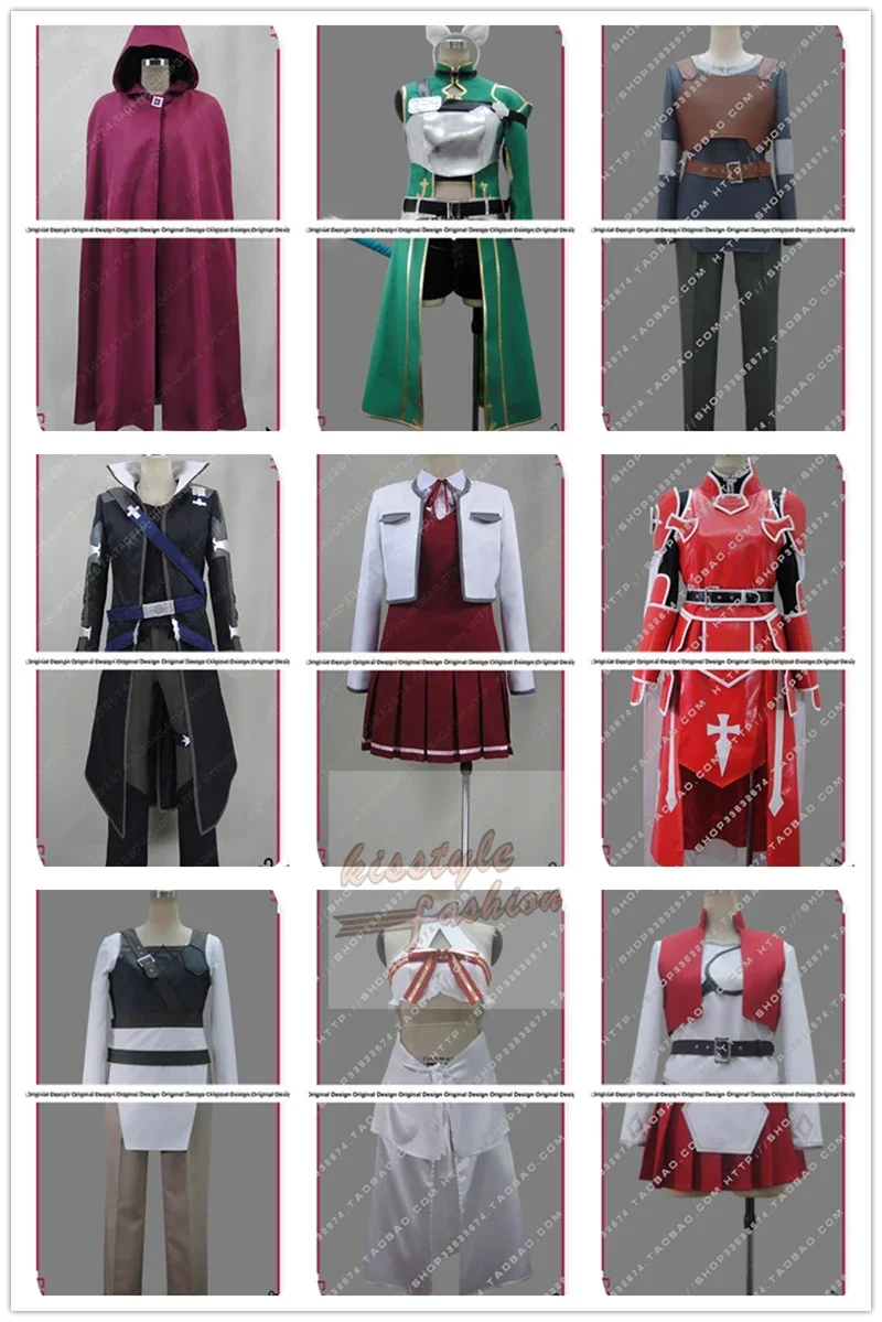 Kostum Cosplay Sword Art Onlin - Cosplay Anime Online ulasan dan harga