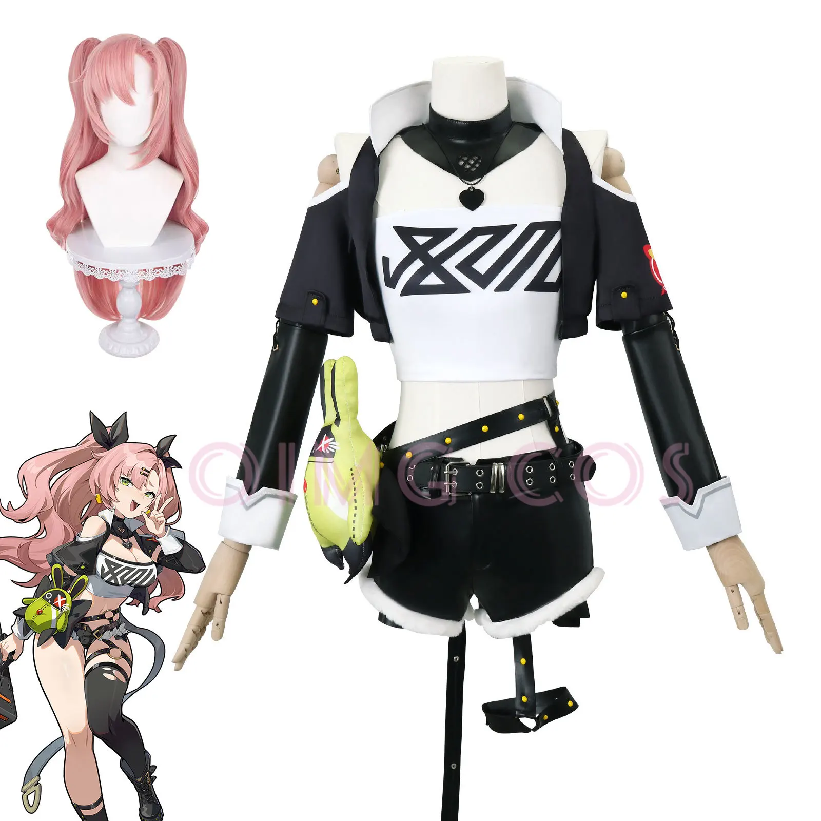 Nicole Demara Zenless Zone Zer - Anime Cosplay Female ulasan dan harga