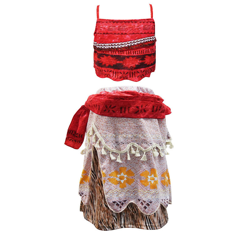 Kostum Cosplay Anime MOANA Baj - Anime Cosplay Little Girl ulasan dan harga