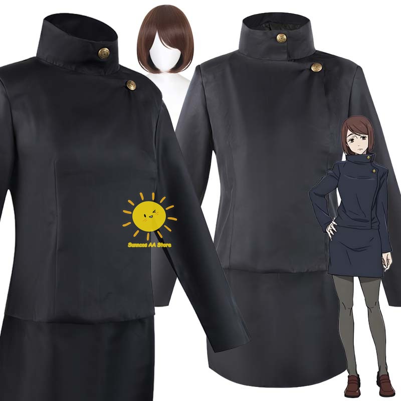 Kostum Cosplay Anime Shoko Iei - Jujutsu Kaisen Uniform ulasan dan harga