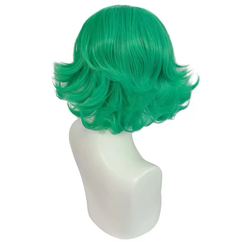 Kostum Wig Cosplay Tatsumaki d - Anime Cosplay One Punch Man ulasan dan harga
